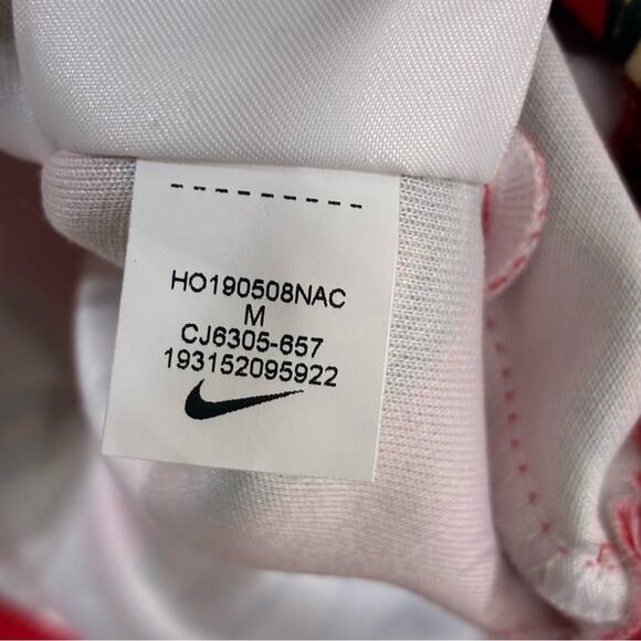 Nike Women's Red Chain Graphic Hoodie - Picture 7 of 13